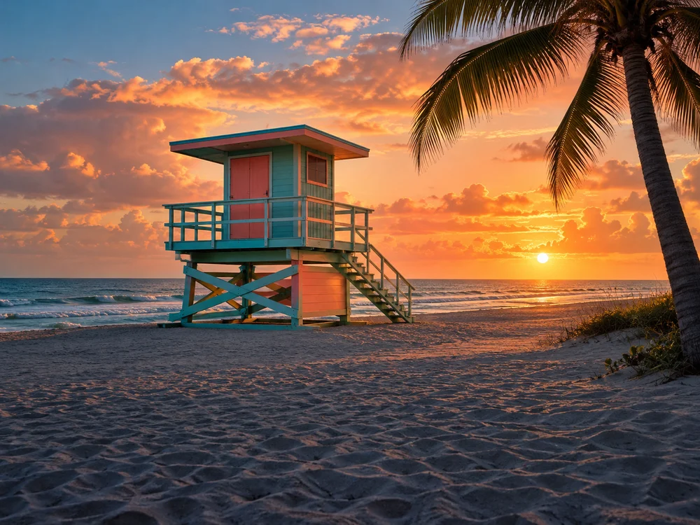 Floridan rannikko, AI-kuvitus
