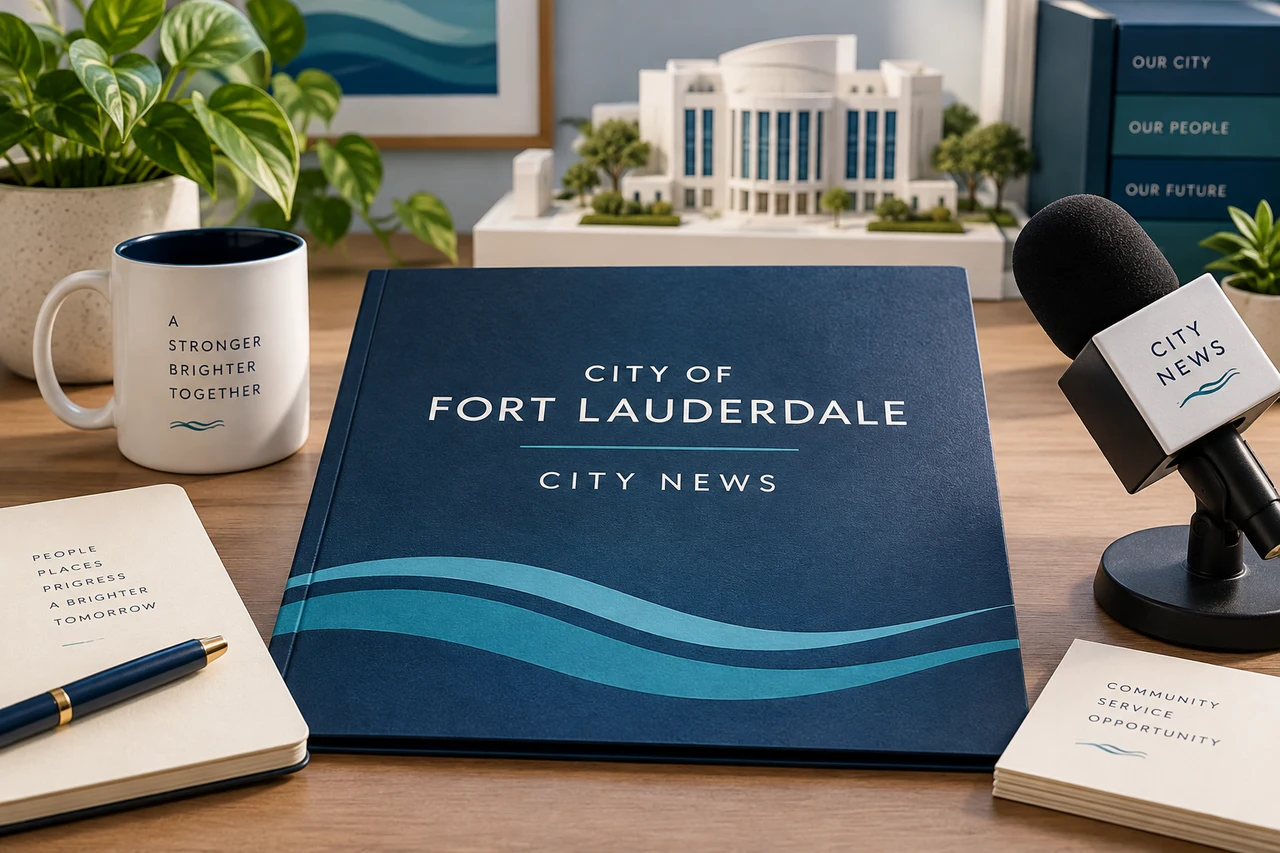 Julkaisijan City of Fort Lauderdale AI-lähdekuvitus